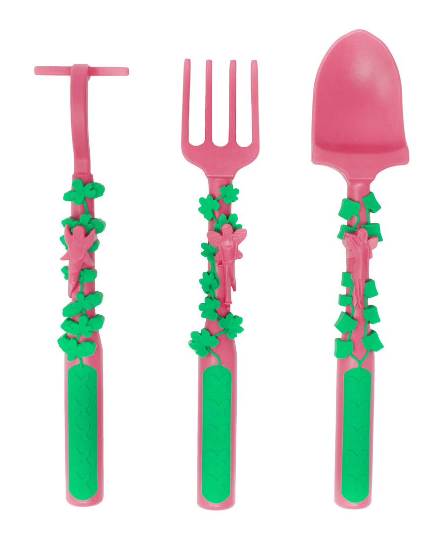 Garden Fairy 3 Piece Cutlery Set