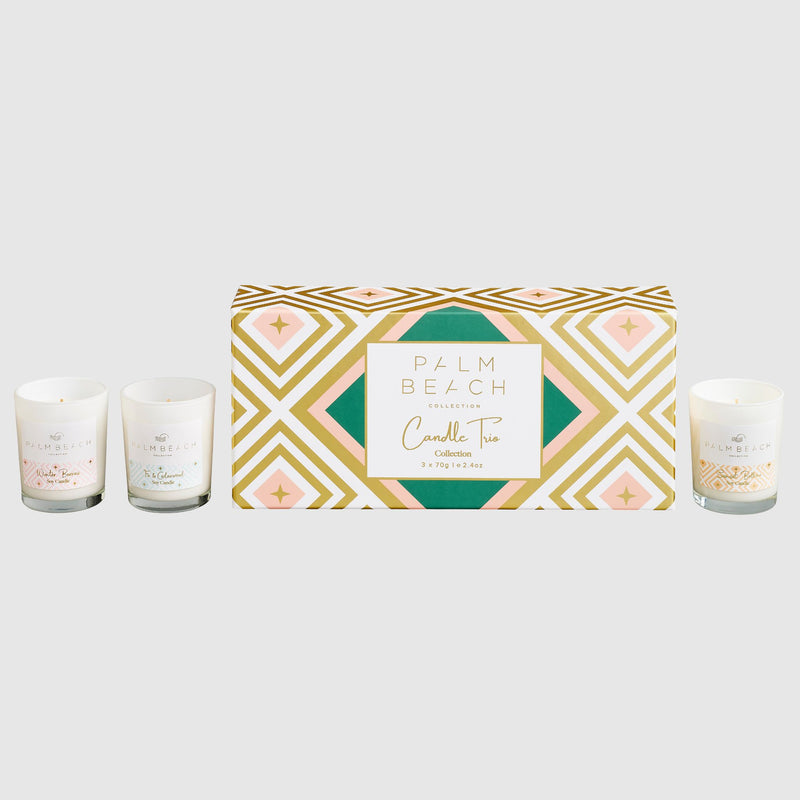 Christmas Candle Trio