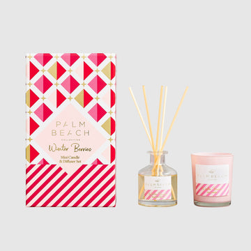 Winter Berries Mini Candle & Diffuser Gift Pack
