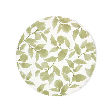 Riviera Green Round Placemat S/4