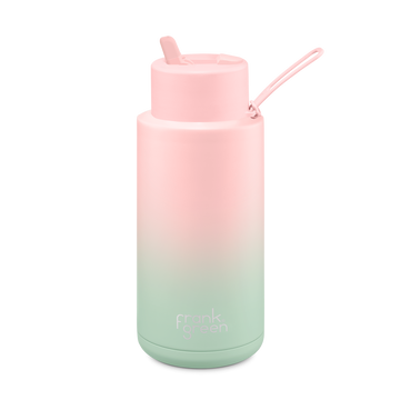 Frank Green Reusable Bottle - Gradient Blushed / Mint Gelato - 1L
