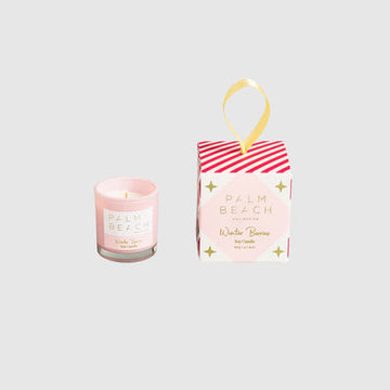 Winter Berries Hanging Bauble Extra Mini Candle