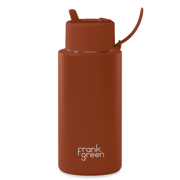 Frank Green Reusable Bottle - Toffee - 1L