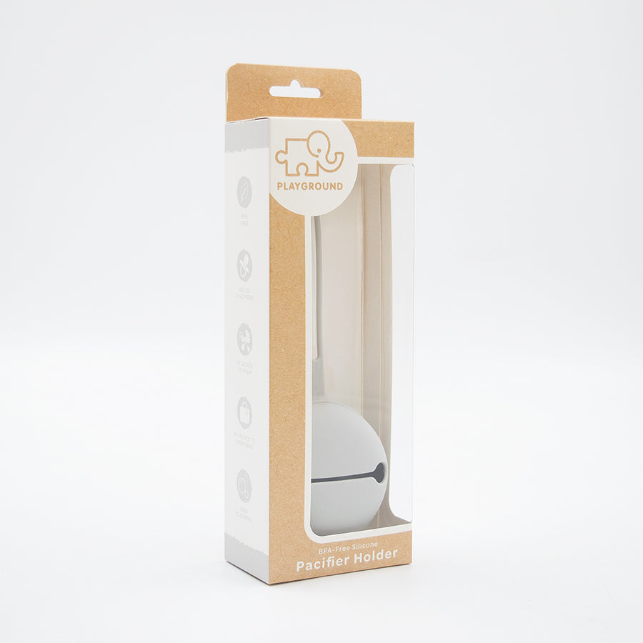 Silicone Pacifier Case - Cool Grey