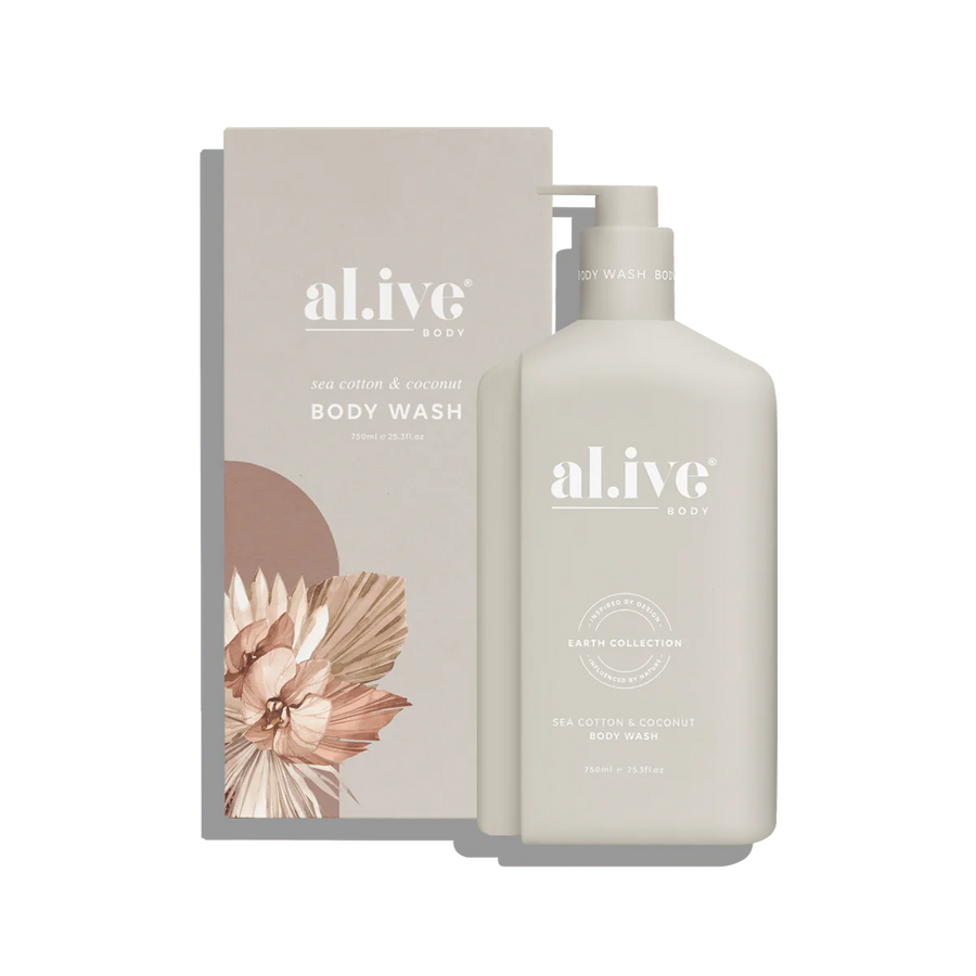 Body Wash 750ml - Sea Cotton & Coconut