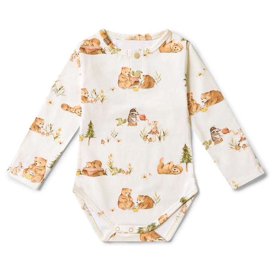 Bears Long Sleeve Bodysuit