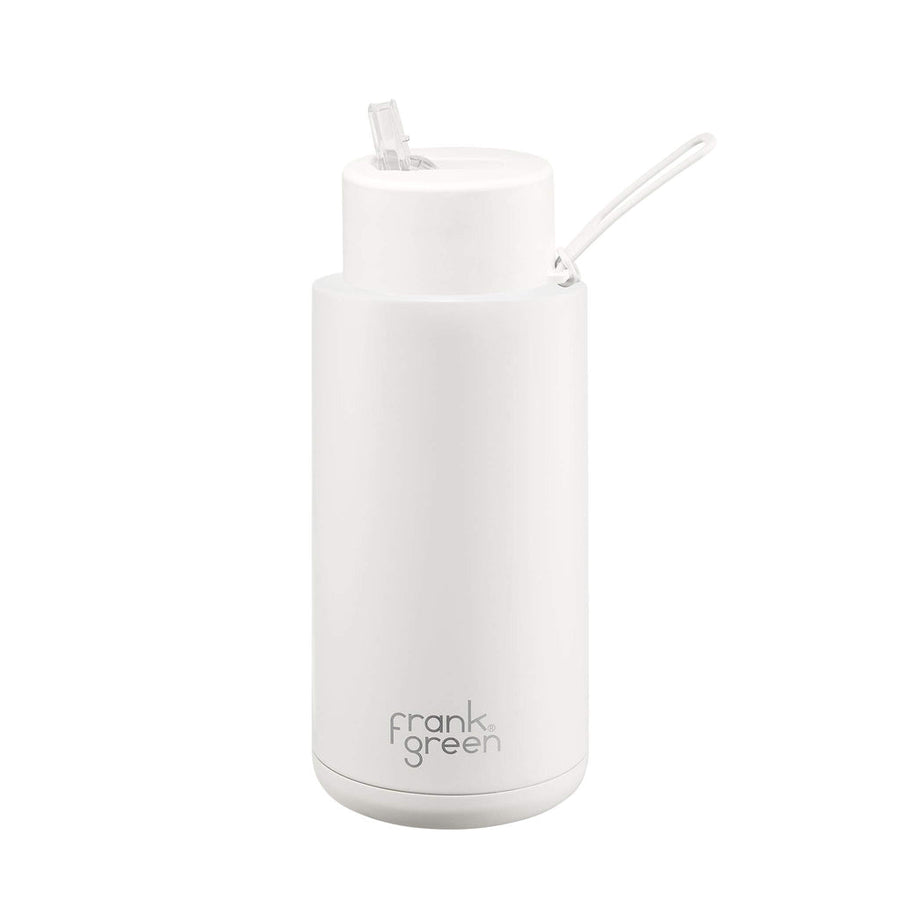 Frank Green Reusable Bottle - Cloud - 1L