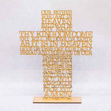 Lords Prayer Cross