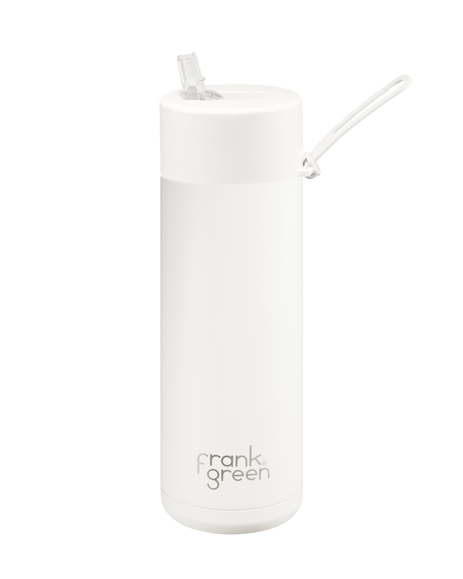 Frank Green Reusable Bottle - Cloud - 595ml