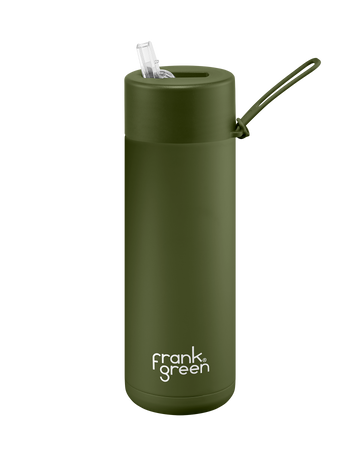 Frank Green Reusable Bottle - Khaki - 595ml