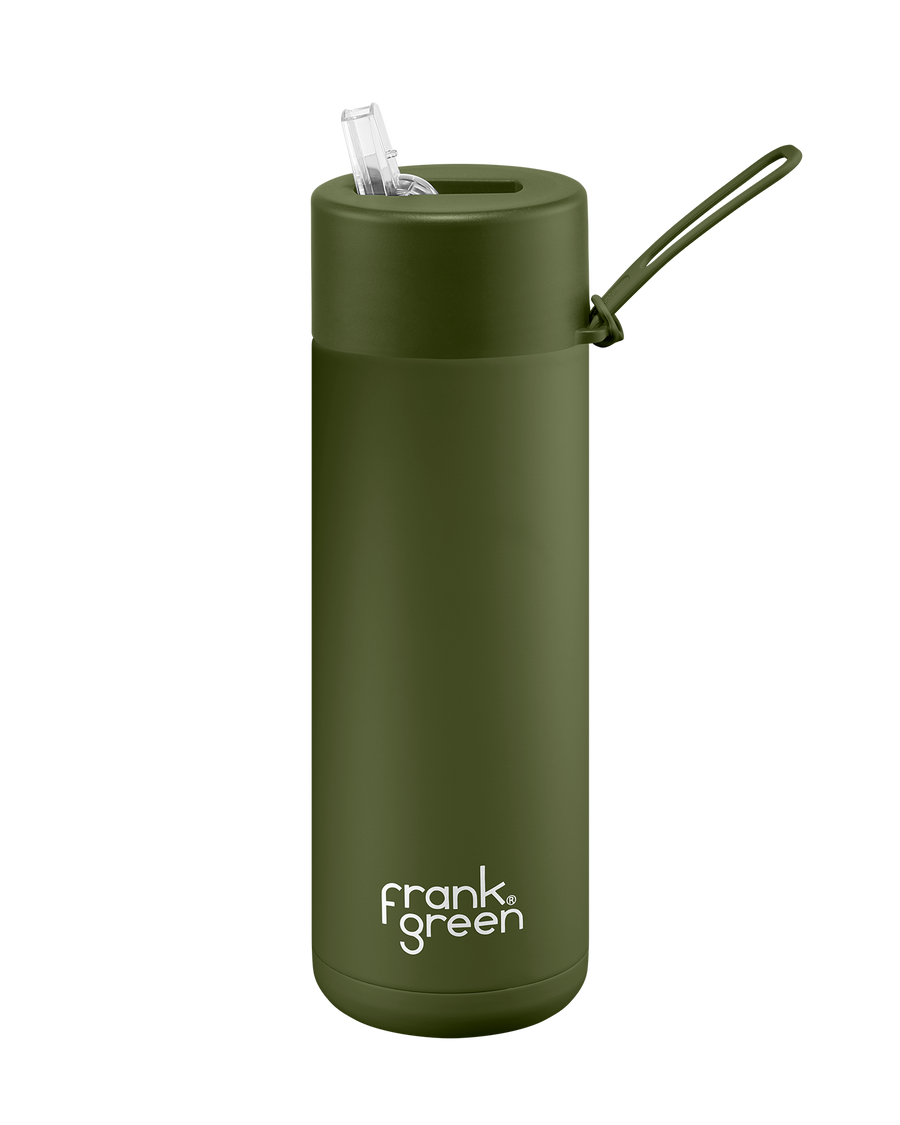 Frank Green Reusable Bottle - Khaki - 595ml