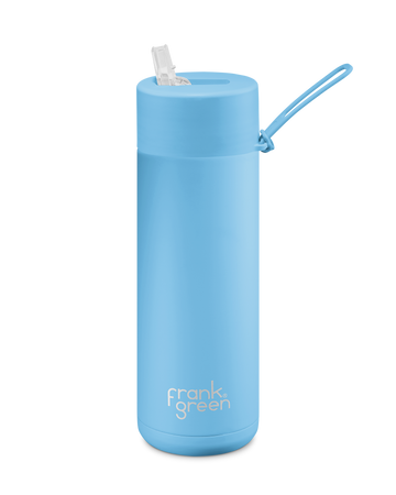 Frank Green Reusable Bottle - Sky Blue - 595ml