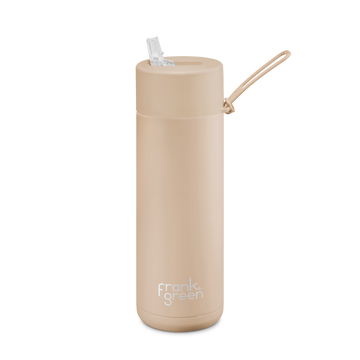 Frank Green Reusable Bottle - Soft Stone - 595ml