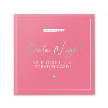 Date Night Bucket List Scratch Cards