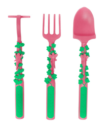 Garden Fairy 3 Piece Cutlery Set - No Packaging
