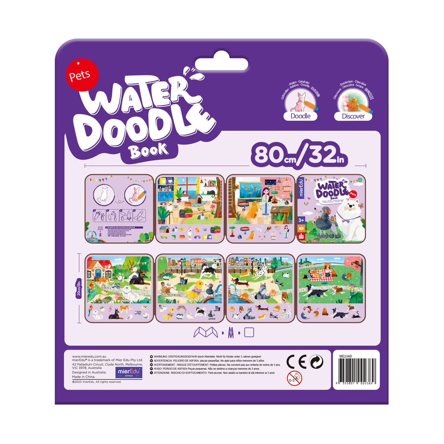 Water Doodle Book - Pets