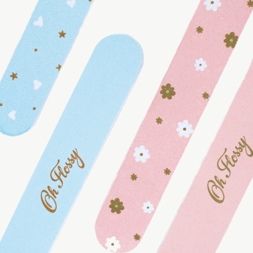 Oh Flossy Kids Nail Files - 2 Pack