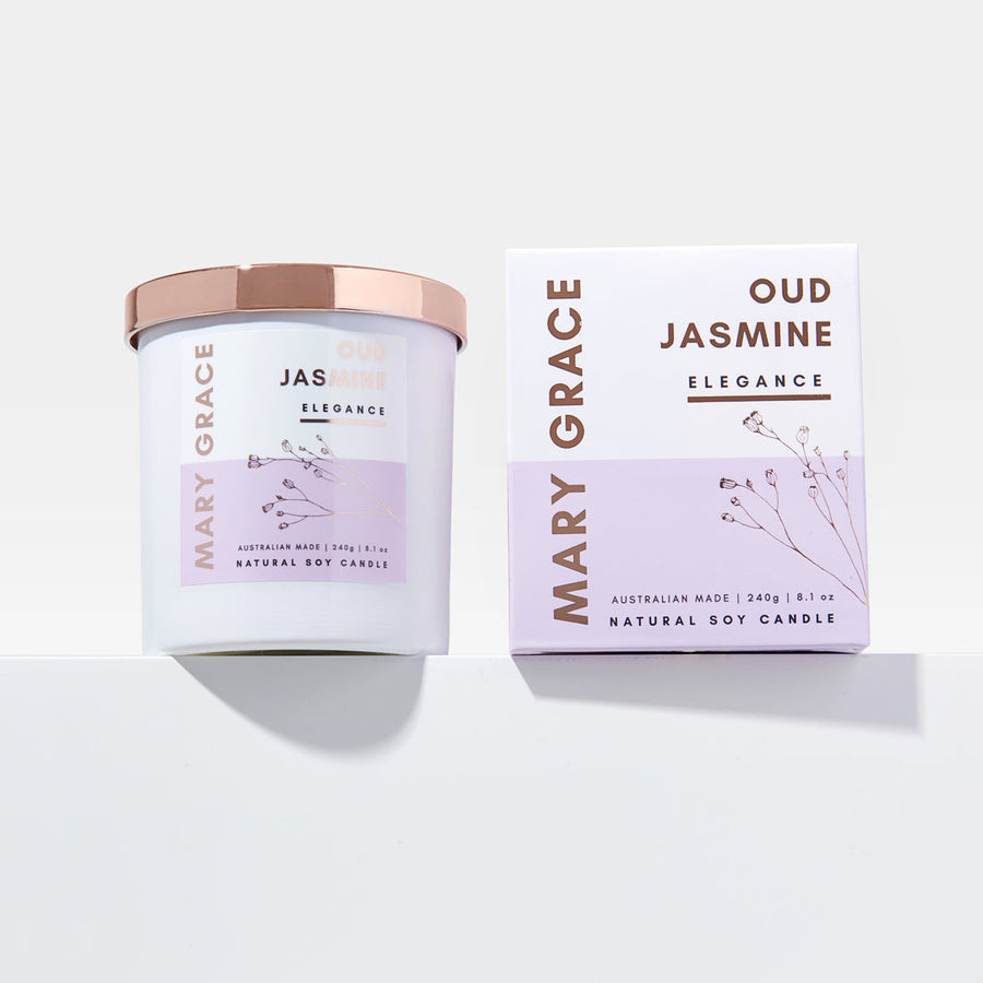 Oud Jasmine Candle Home Of Serenity