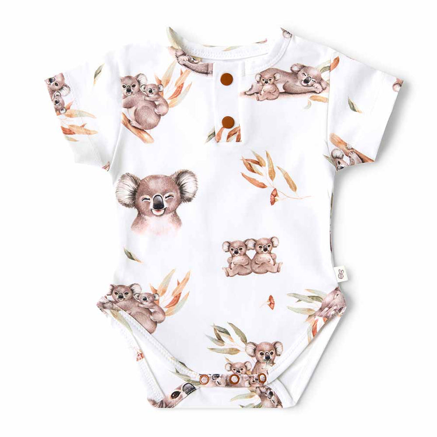 Koala Short Sleeve Bodysuit