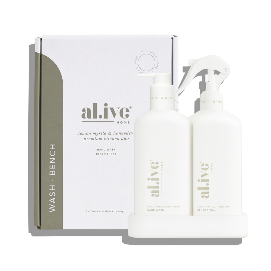 White - Hand Wash & Bench Spray Duo