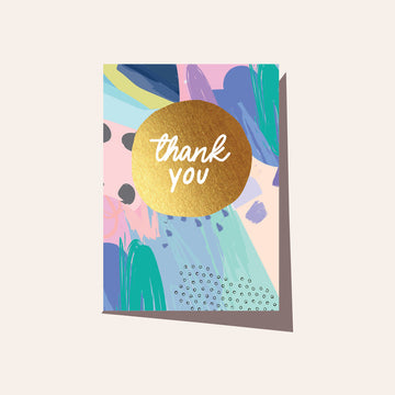 Thank You Painty Card