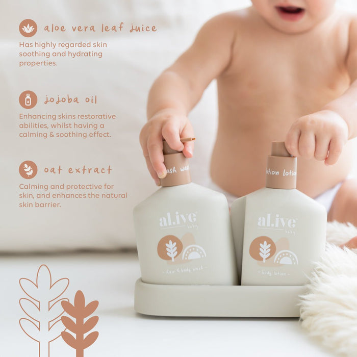 Baby Hair & Body Duo  - Calming Oatmeal