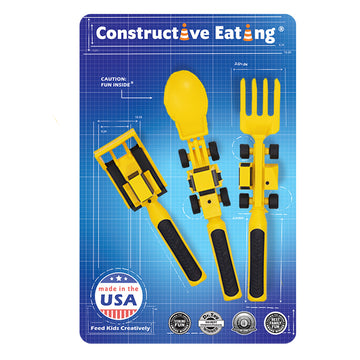 Construction 3 Piece Cutlery Set