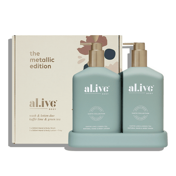 Metallic Edition Duo - Kaffir Lime & Green Tea