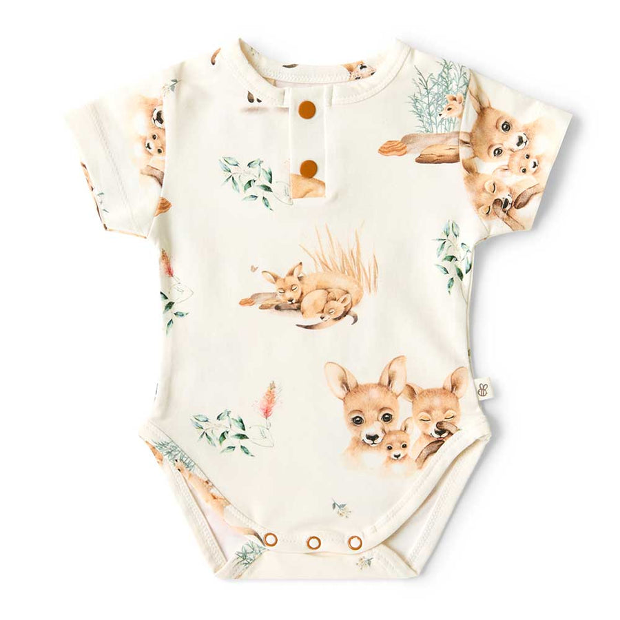 Kanga Short Sleeve Bodysuit