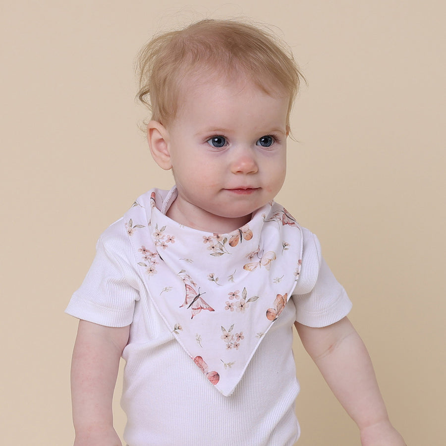 Dribble Bib - Butterfly Organic