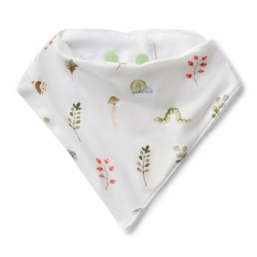 Dribble Bib - Garden Friends