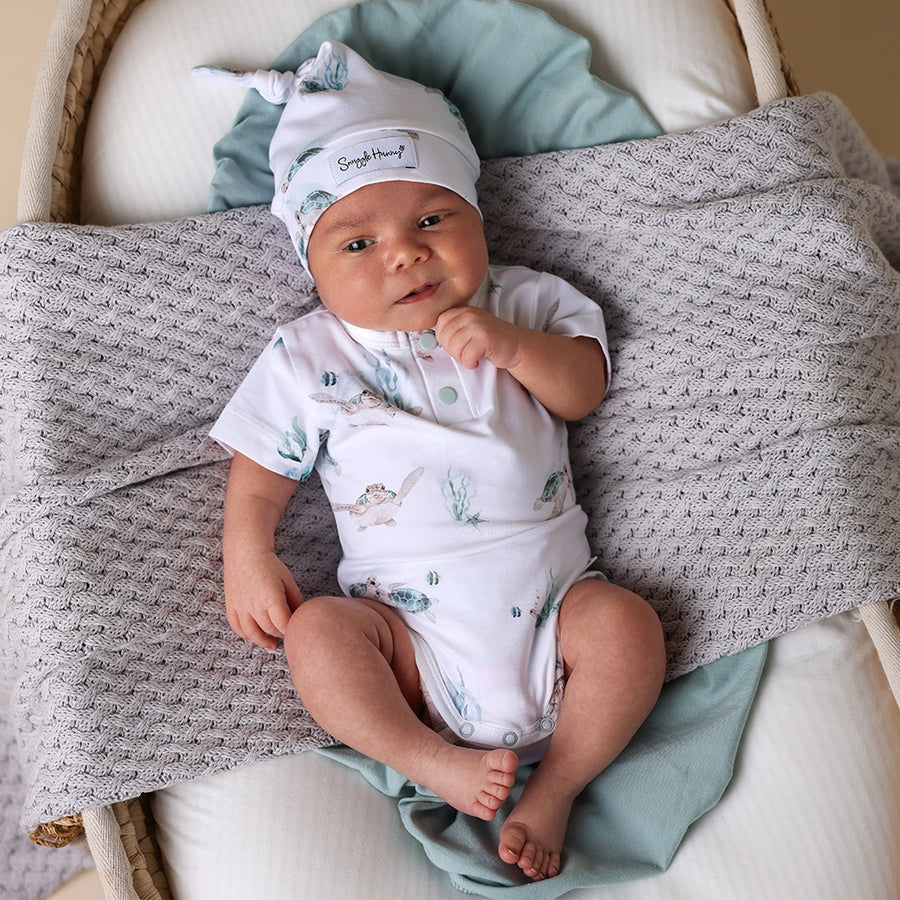 Turtle Short Sleeve Bodysuit