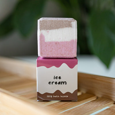 Ice Cream Cube Bath Bomb