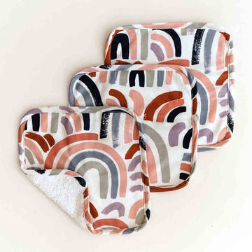 Rainbow Baby Organic Wash Cloths - 3 Pack
