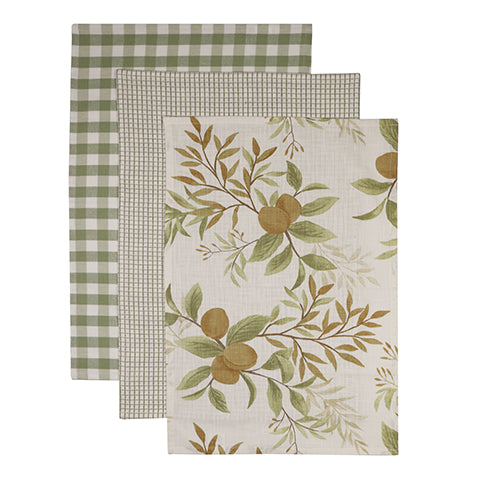 Spring Multi Tea Towel P/3