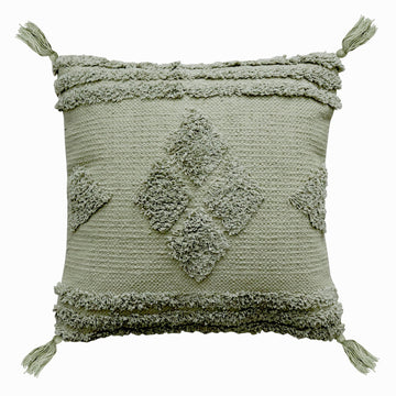 Nomad Tufted Green Cushion