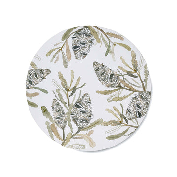 Seed Pod Round Placemat S/4