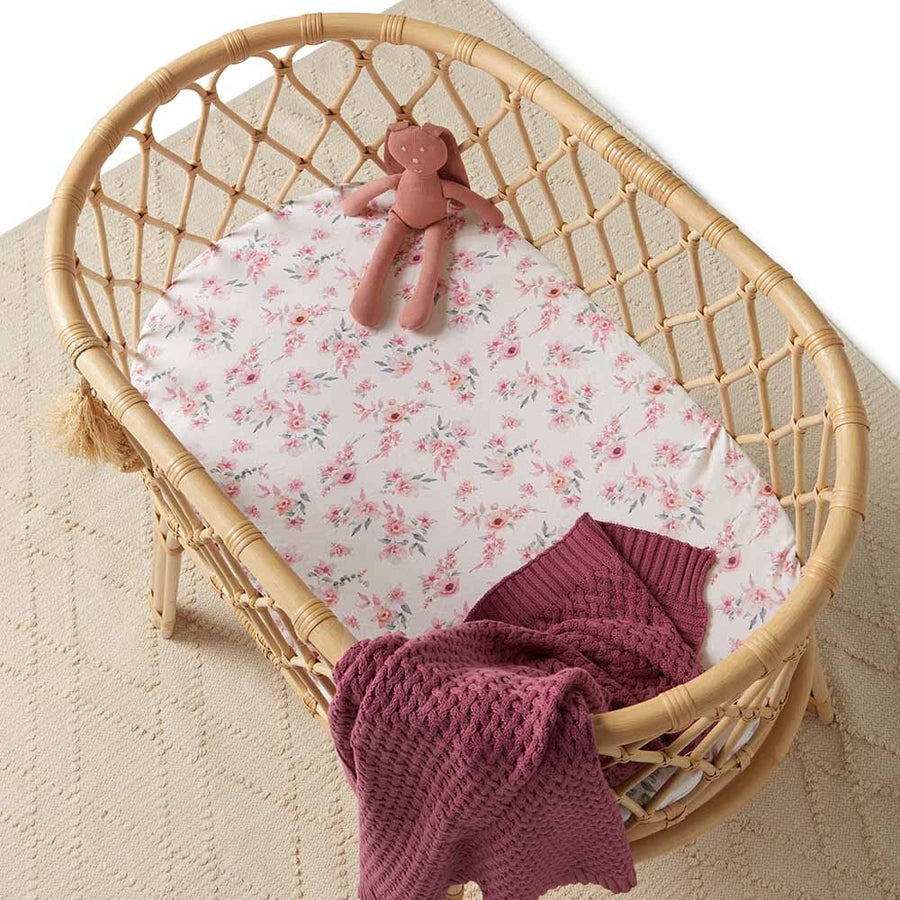 Camille Bassinet Sheet / Change Pad Cover