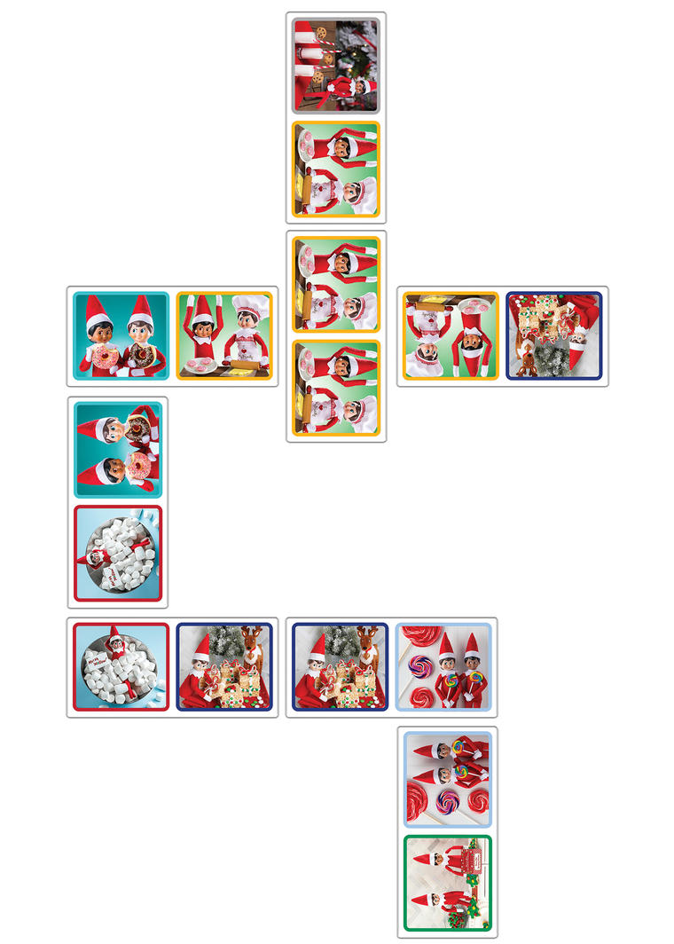 Elf on the Shelf Dominoes