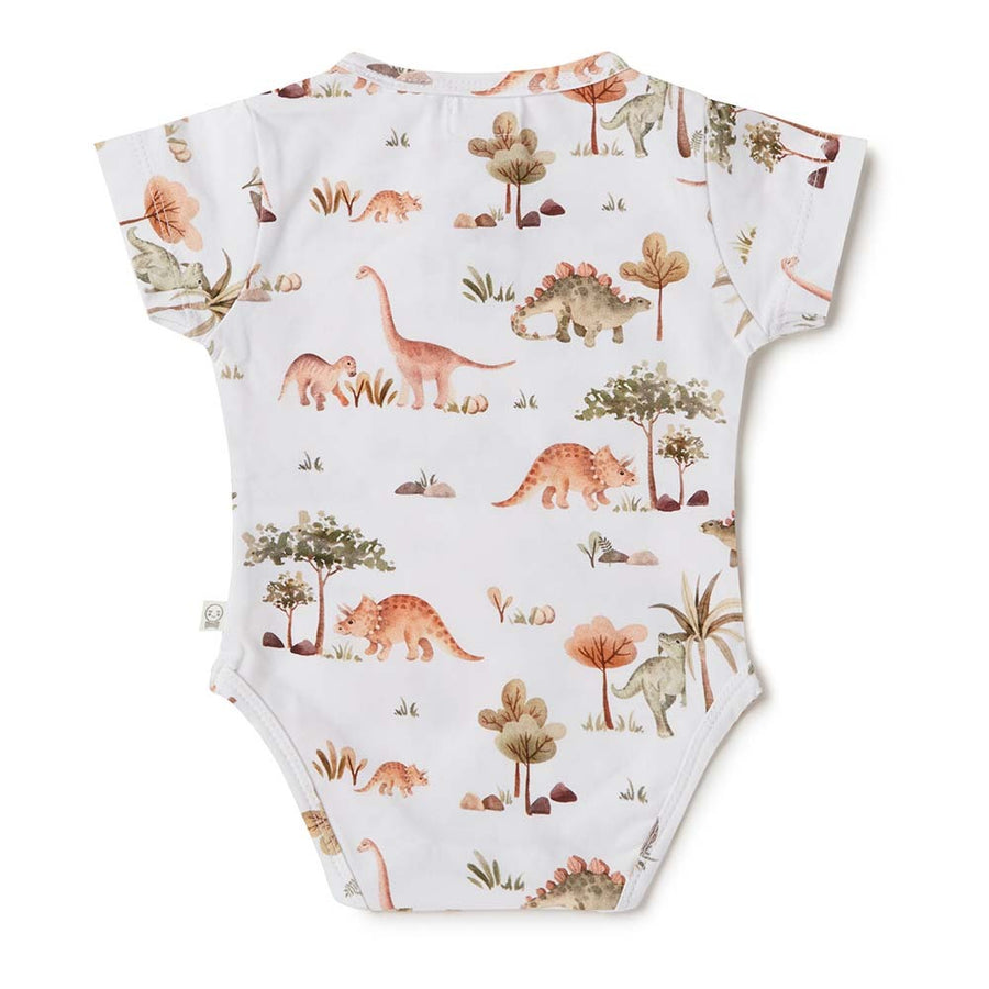 Dino Short Sleeve Bodysuit