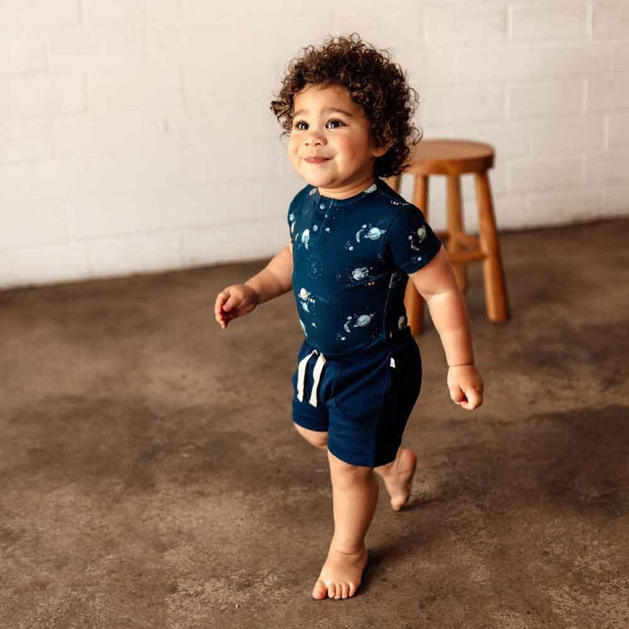 Milky Way Short Sleeve Bodysuit