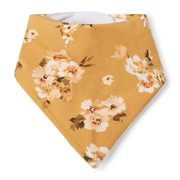 Dribble Bib - Golden Flower