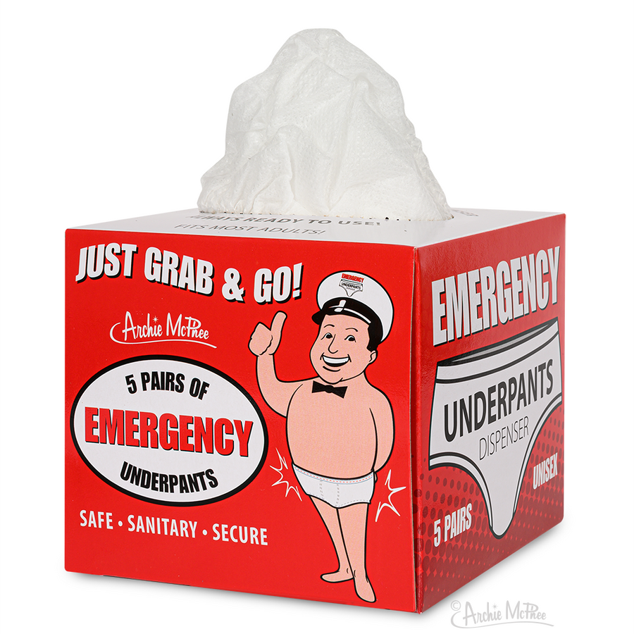 Emergency Underpants In Dispenser  Box