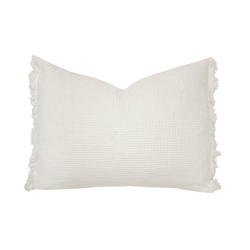 Wanda Rectangle Cushion Stone - Feather Filled