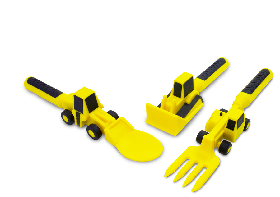 Construction 3 Piece Cutlery Set