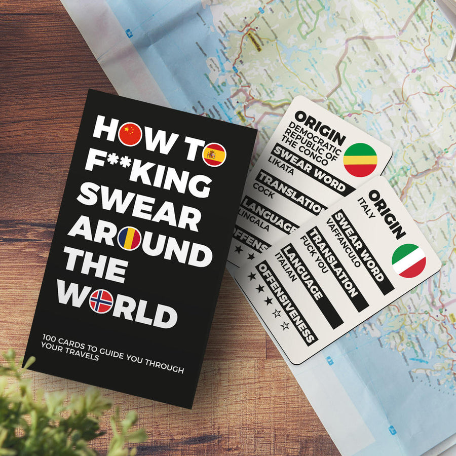 How To F*Cking Swear Around The World Cards