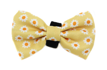 Yellow Daisy Bow Tie