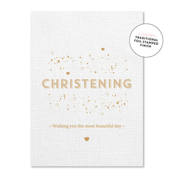 Christening Gold Card