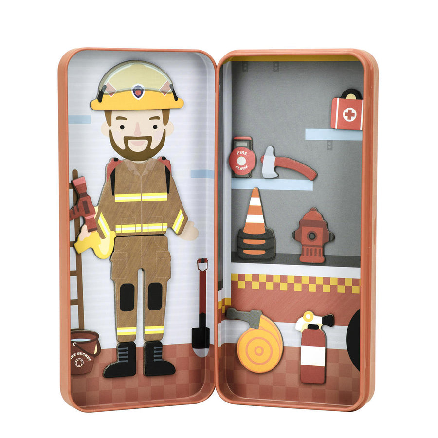 Magnetic Puzzle Box - Firefighter