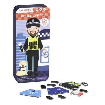 Magnetic Puzzle Box - Police Officer